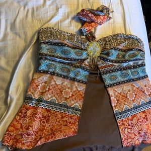 Bohemian halter top